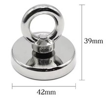 Aimants néodyme D42(PUll max 61KG) de recherche robustes aimant néodyme fort aim