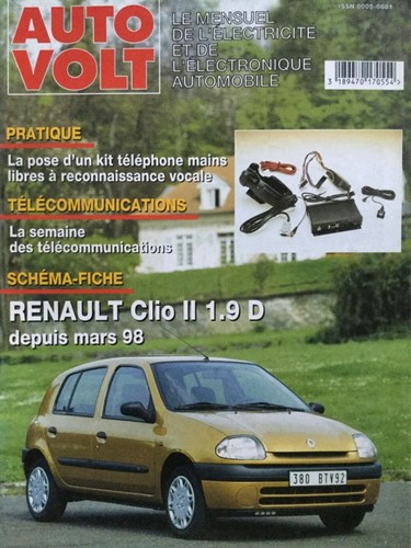 Auto volt renault clio - auto,