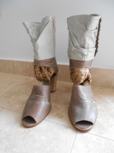 Sandales bottes bout ouvert - sandales,
