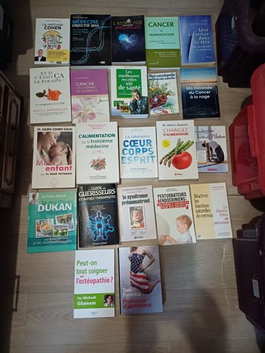 Lot 22 livres - lot, psychologie