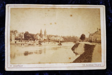 Photo ancienne E. Darnay Melun tirage Albuminé 19ème