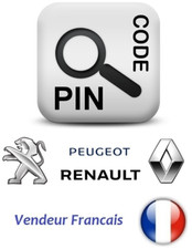 Logiciel Code pin calculateur pour Renault / DACIA / Peugeot / Citroen