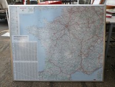 panneau métal GRANDE CARTE DE