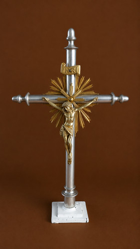 Ancienne croix procession - ancienne,
