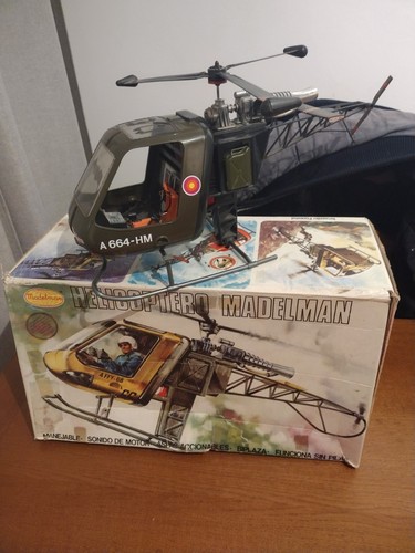 Helicoptero madelman - helicoptero,