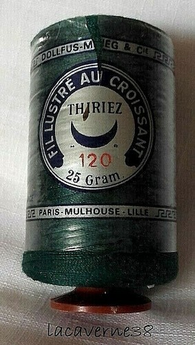 Bobine fil coudre lustré - à,