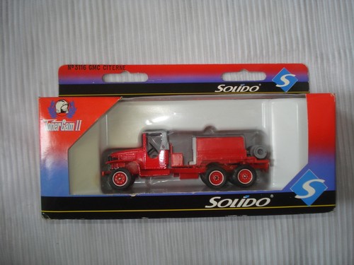 Solido pompiers 3116 - pompiers, gmc