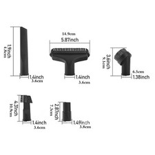 Jeu de tuyaux de rechange multi pièces compatible avec aspirateurs Dewalt 580/5