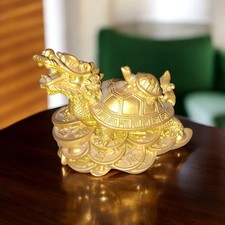 Statue Dragon Tortue Résine