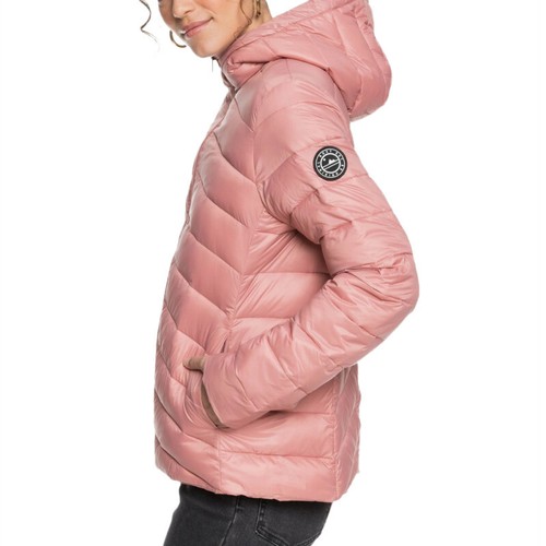 Manteau blouson doudoune rose - manteau,