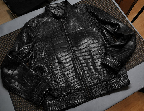 Blouson cuir bomber en - en,