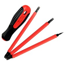 Outils électriciens avec embouts de tournevis isolés 4 en 1 double tête PH0 P