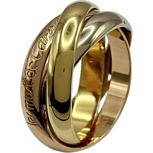 Bague cartier trinity - cartier, or
