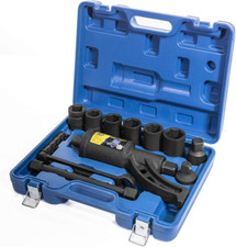 8-Pieces Torque Wrench Labor Saving Lug Nut Wrench Torque Multiplier Cr-V Socket