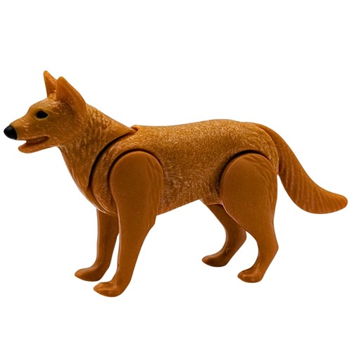 Playmobil chien marron berger
