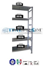 Unités continues, étagères