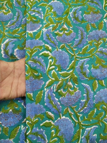 Tissu indien imprimé