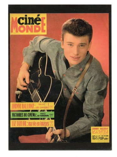 Johnny hallyday carte - hallyday,