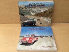 LIVRES  2CV,  LE KENYA EN DEUCHE ET LE RAID ANDIN, tôles ondulées carnet de raid
