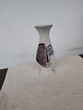 Vase poterie vintage Otero Regal style Picasso cubiste moderniste Espagne