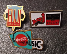 Pin’s Lot de 3 Musique Coca