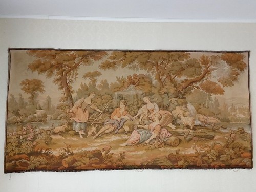 Tapisserie ancienne murale - ancienne, d