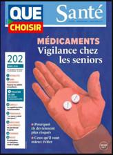 ➤ Magazine QUE CHOISIR SANTÉ ► MÉDICAMENTS : VIGILANCE DES SENIORS (Mars 2025) ◄
