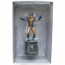 Figurine statuette Wolverine Jeux d'échecs super héros Marvel Chess NEUF
