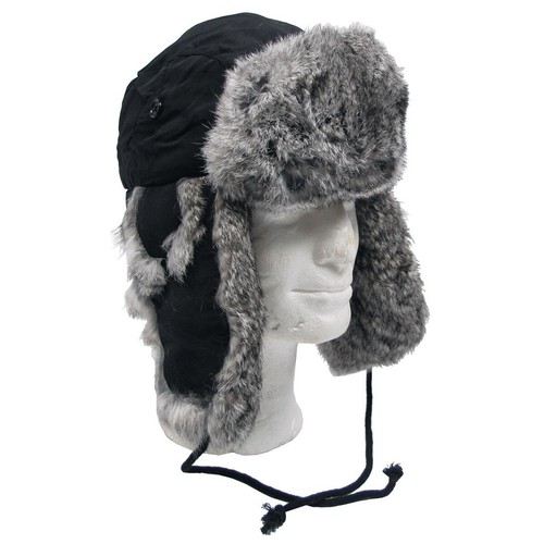 Casquette fourrée