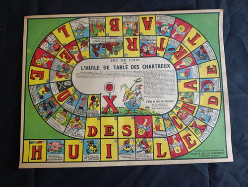 Ancien jeu oie - jeu, de
