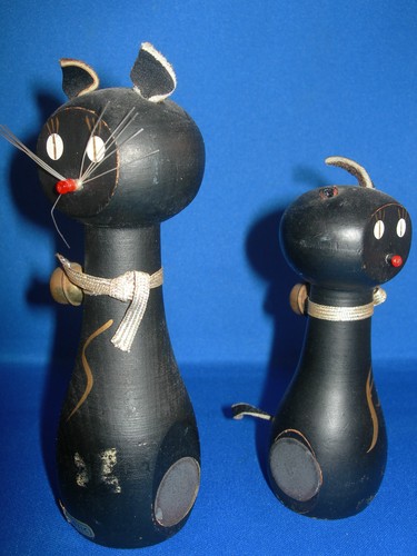 Vintage salt pepper - salt, piece