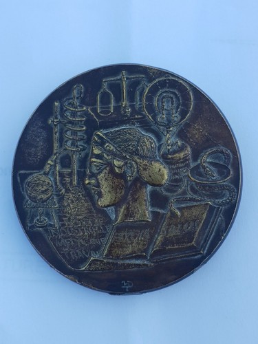Médaille professeur rené - médaille,,