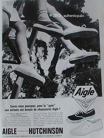 Publicite aigle chaussures - publicite,