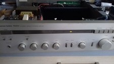 Ampli vintage Harman Kardon PM650 acier, très bon état esthétique et fonctionnel