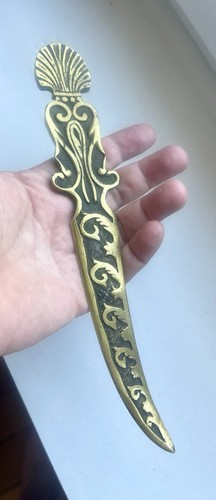 Coupe papier bronze - coupe,