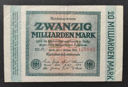 Billet allemagne 20 - billet, :