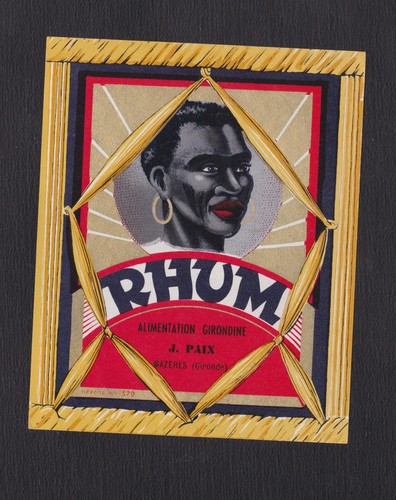 Ancienne étiquette alcool - ,