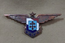 insigne  FAFL  . aviation France libre londres .  liberation 1944 . ww2 