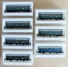 Lot de 7 voitures à 3 essieux