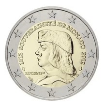 2€ 2 EUROS MONACO 2012