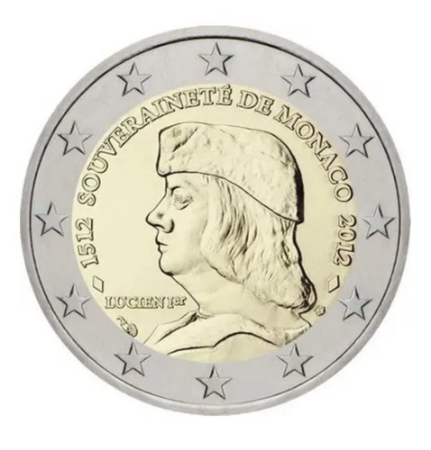 Euros monaco 2012 - 2€,