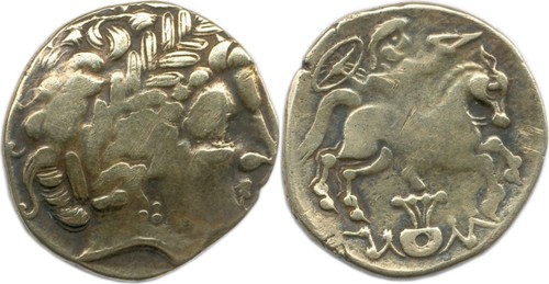 Monnaie gauloise statère - gauloise,