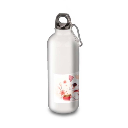 Gourde alu thermos chat - et,