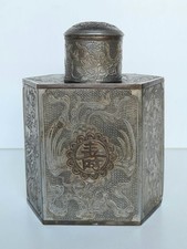 Ancienne boite à thé