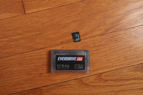 Everdrive gba mini 16gb - everdrive,