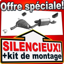 Silencieux arriere pour fiat - silencieux,