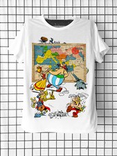 Tee-shirt Asterix et Idefix Obelix Assurancetourix BD Humour Adultes et enfants