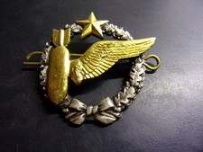 Aviation . Brevet Elève Pilote Bombardier Armée de l'Air ( D. O. Métra )