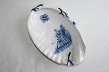 Ancienne faïence Quimper ? blason Hermines 