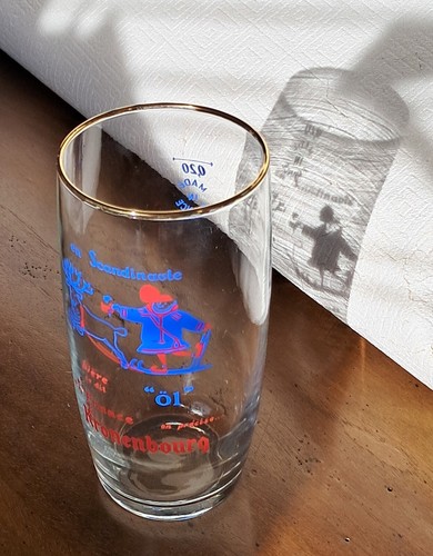 Beau verre bière - 25, cl